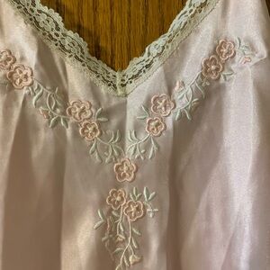 Pretty Pink Long Summer Sleep Wear